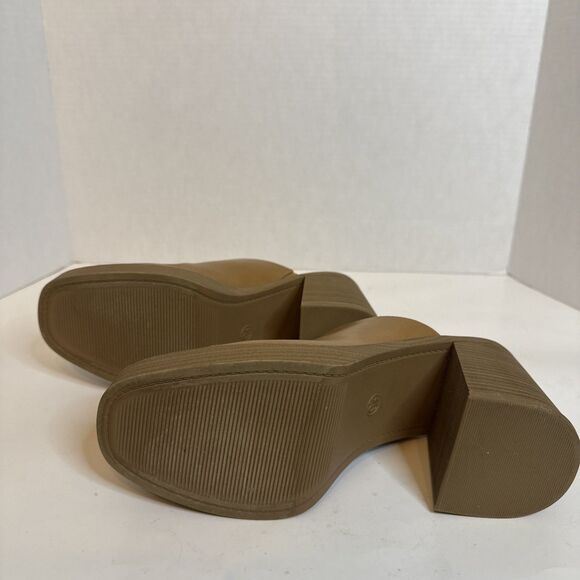 Universal Thread 9.5 Chunky Platform Mules Festival Y2K Boho Indie Slip‎ On - Picture 7 of 10